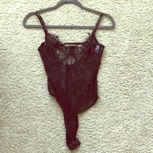 Crystal Ball Lace bodysuit